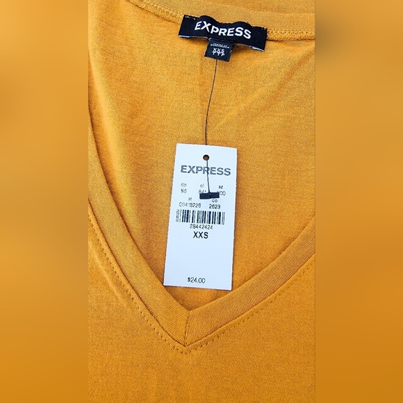 Mustard Yellow Women's Tank Top Size XXS (Fits Like XS/S) - Picture 2 of 4